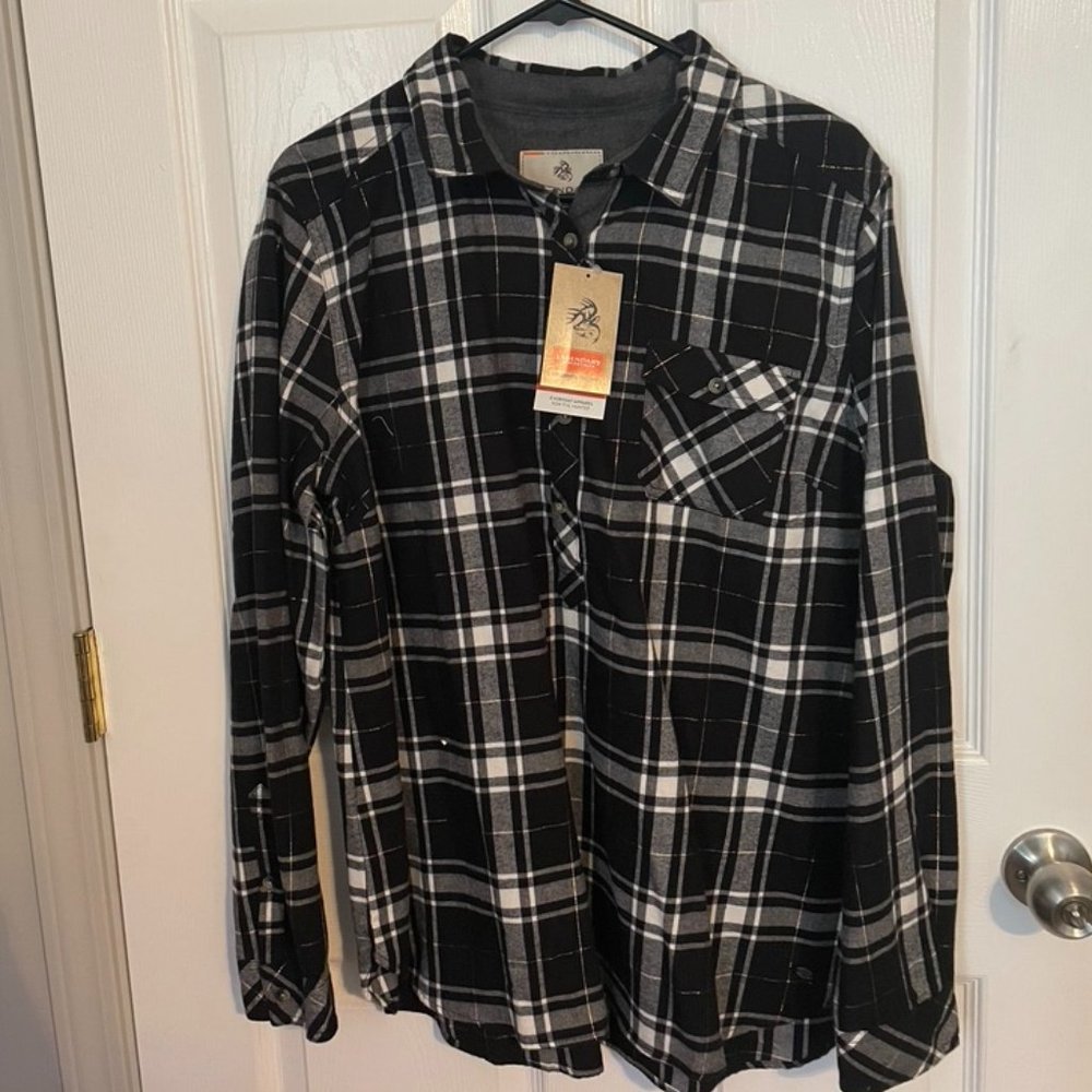 NWT Legendary Whitetails Flannel